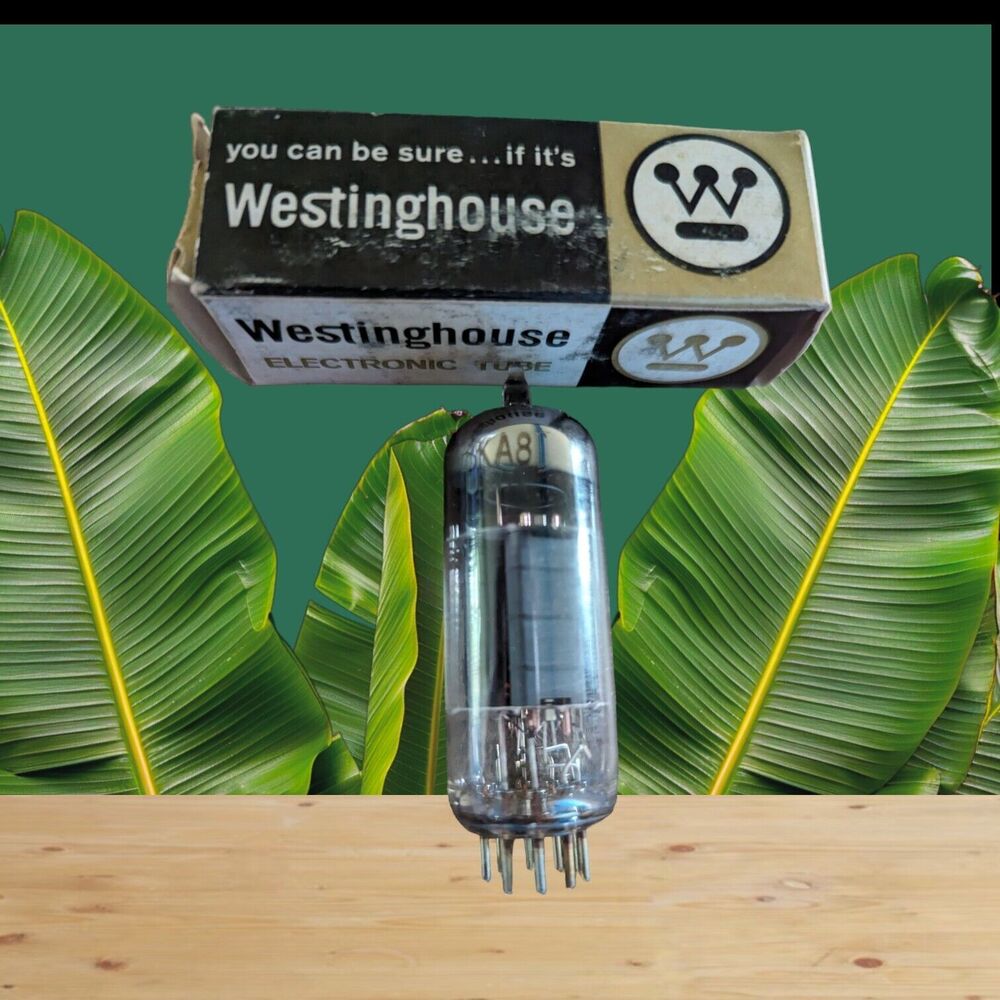 Westinghouse 6KA8 Electron Electronic Vacuum Tube NOS TV HAM Radio Amplifier